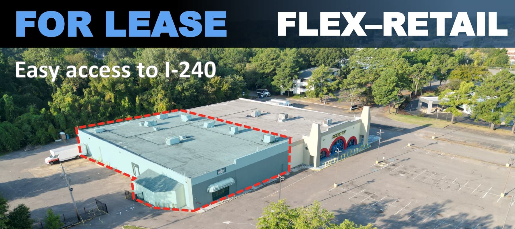 4835 American Way, Memphis, 38118 | 22,861 SF | Flex-Retail | Office Space with Small Showroom